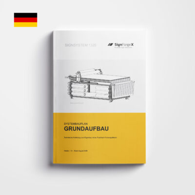 Systembauplan – SignSystem 1320 - Grundaufbau